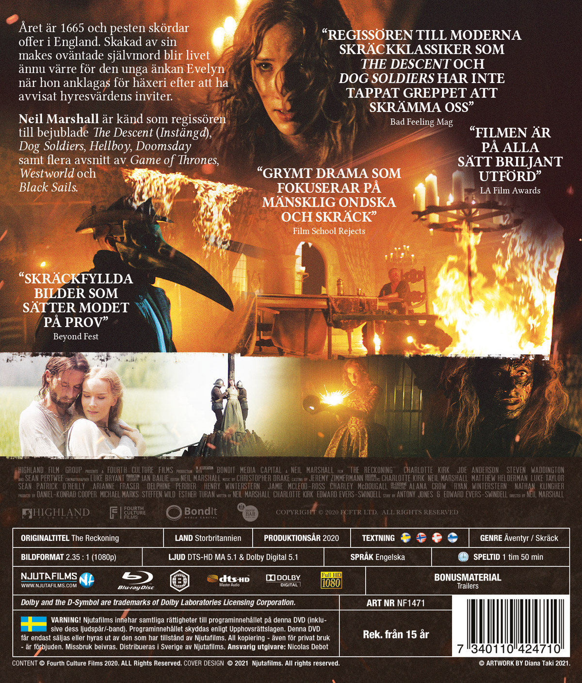 The Reckoning (Blu-ray) - 2