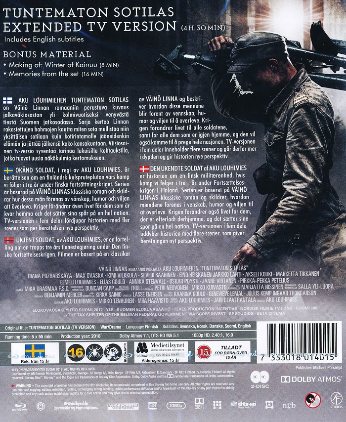 Unknown Soldier (TV-serien) (Blu-ray) - 2
