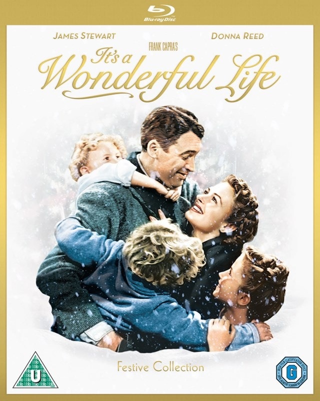 It's A Wonderful Life (ej svensk text) (färg + svartvit) (Blu-ray)