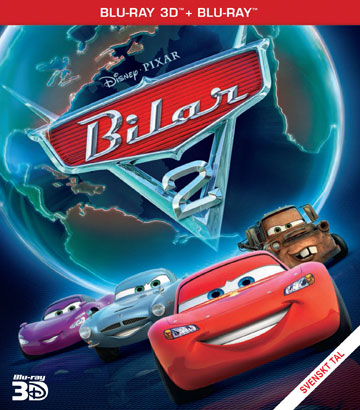 Bilar 2 (Real 3D + Blu-ray) (Begagnad)