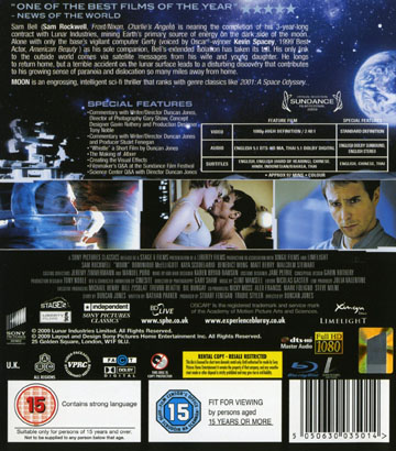 Moon (Hyrutgåva) (ej svensk text) (Blu-ray) - 2