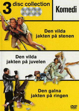 Den Vilda Jakten På Stenen / Den Vilda Jakten På Juvelen / Den Galna Jakten På Ringen (3-disc)