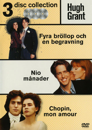 Fyra Bröllop Och En Begravning / Nio Månader / Chopin, Mon Amour (3-disc)