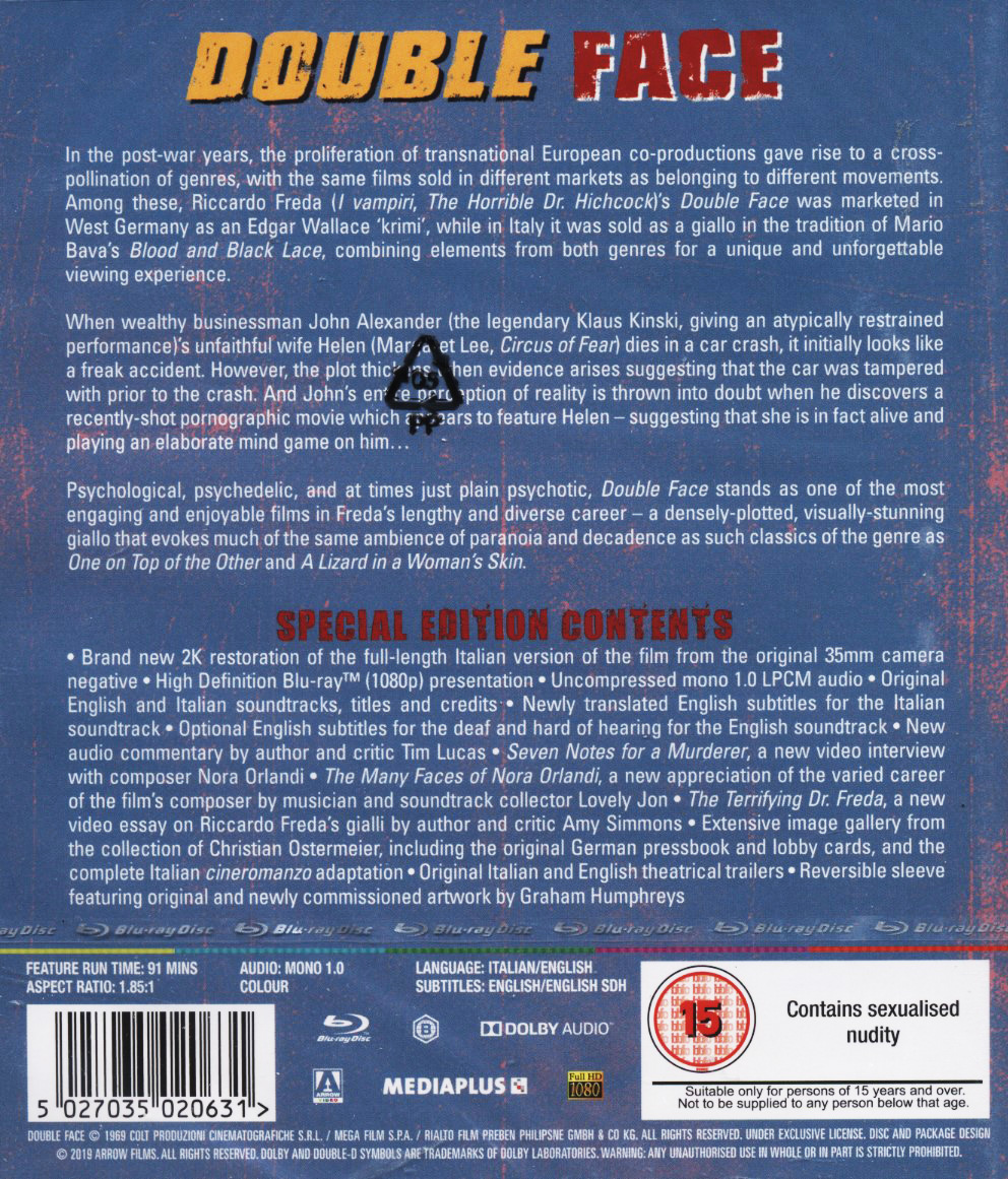 Double Face (ej svensk text) (Blu-ray) - 2