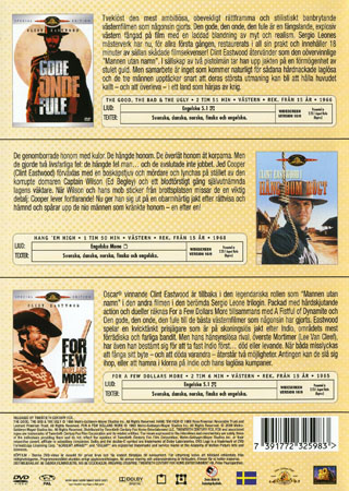 Den Gode, Den Onde, Den Fule / Häng Dom Högt / For A Few Dollars More (3-disc) - 2