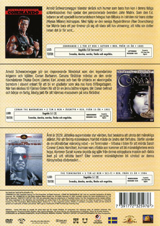 Commando / Conan Barbaren / Terminator (3-disc) - 2