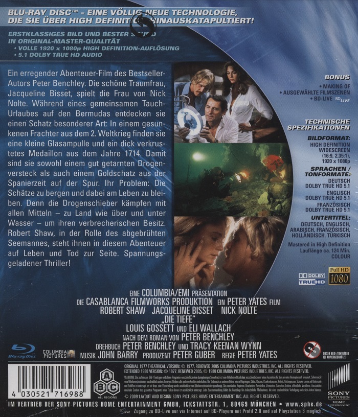 The Deep (ej svensk text) (Blu-ray) - 2
