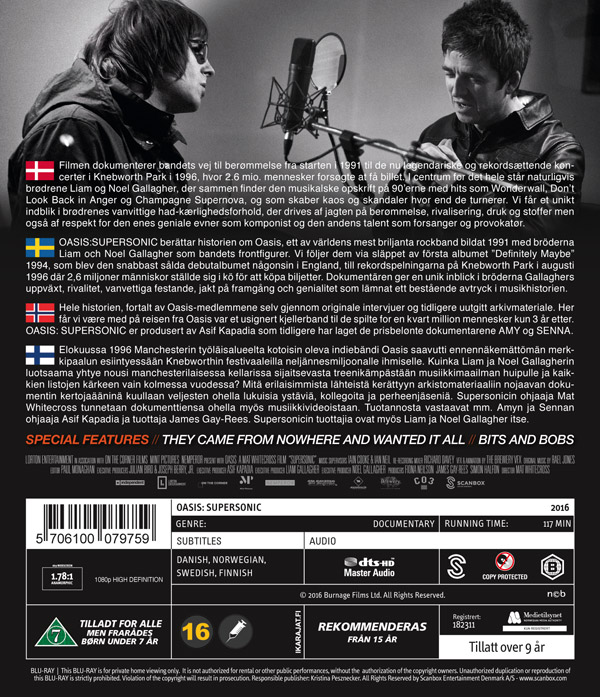 Oasis: Supersonic (Blu-ray) - 2