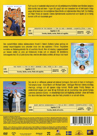 Fullt Hus / Oh, Vilket Party / Rivierans Guldgossar (3-disc) - 2