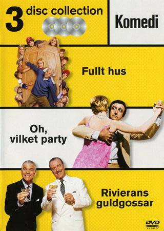 Fullt Hus / Oh, Vilket Party / Rivierans Guldgossar (3-disc)