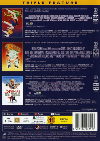 3 Ninjas Kick Back / 3 Ninjas Knuckle Up / 3 Ninjas - High Noon At Mega Mountain (3-disc) - 2
