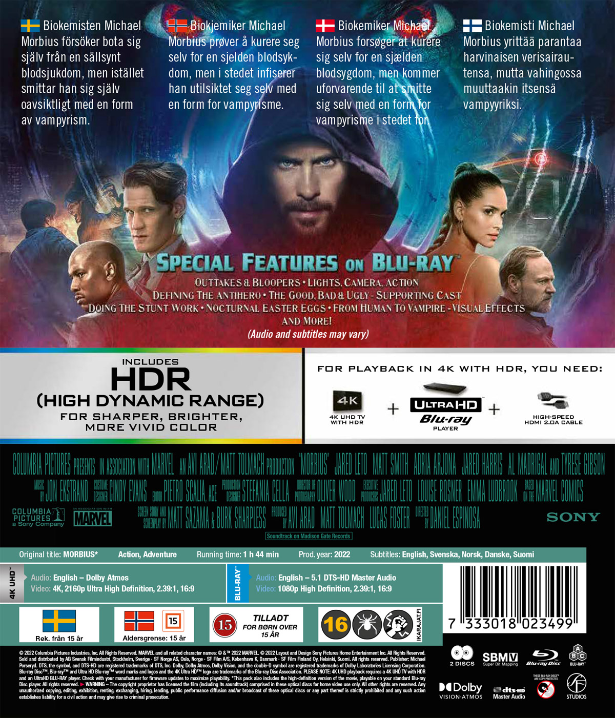 Morbius (4K Ultra HD + Blu-ray) - 2