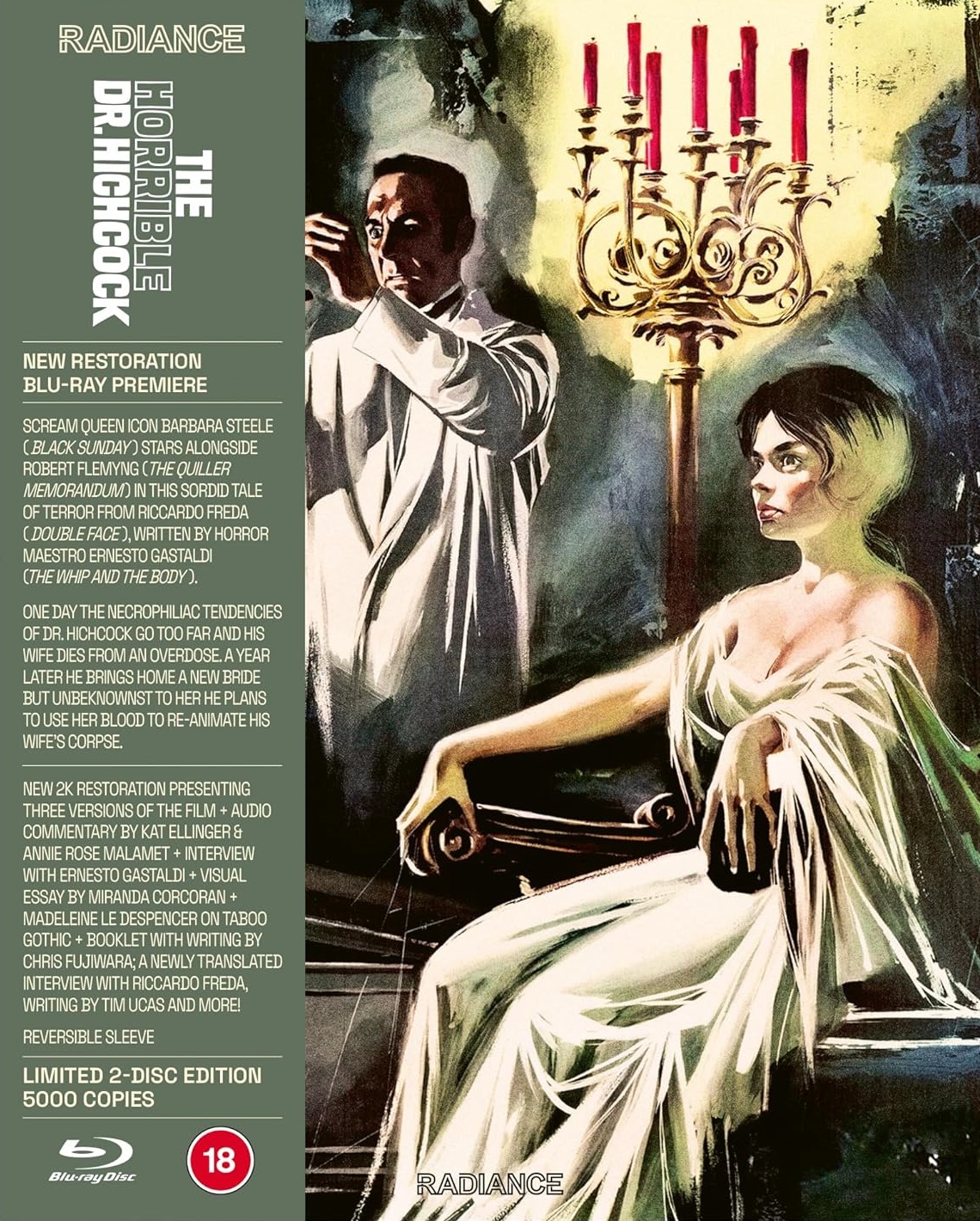 The Horrible Dr Hichcock (Limited Edition) (ej svensk text) (Blu-ray)