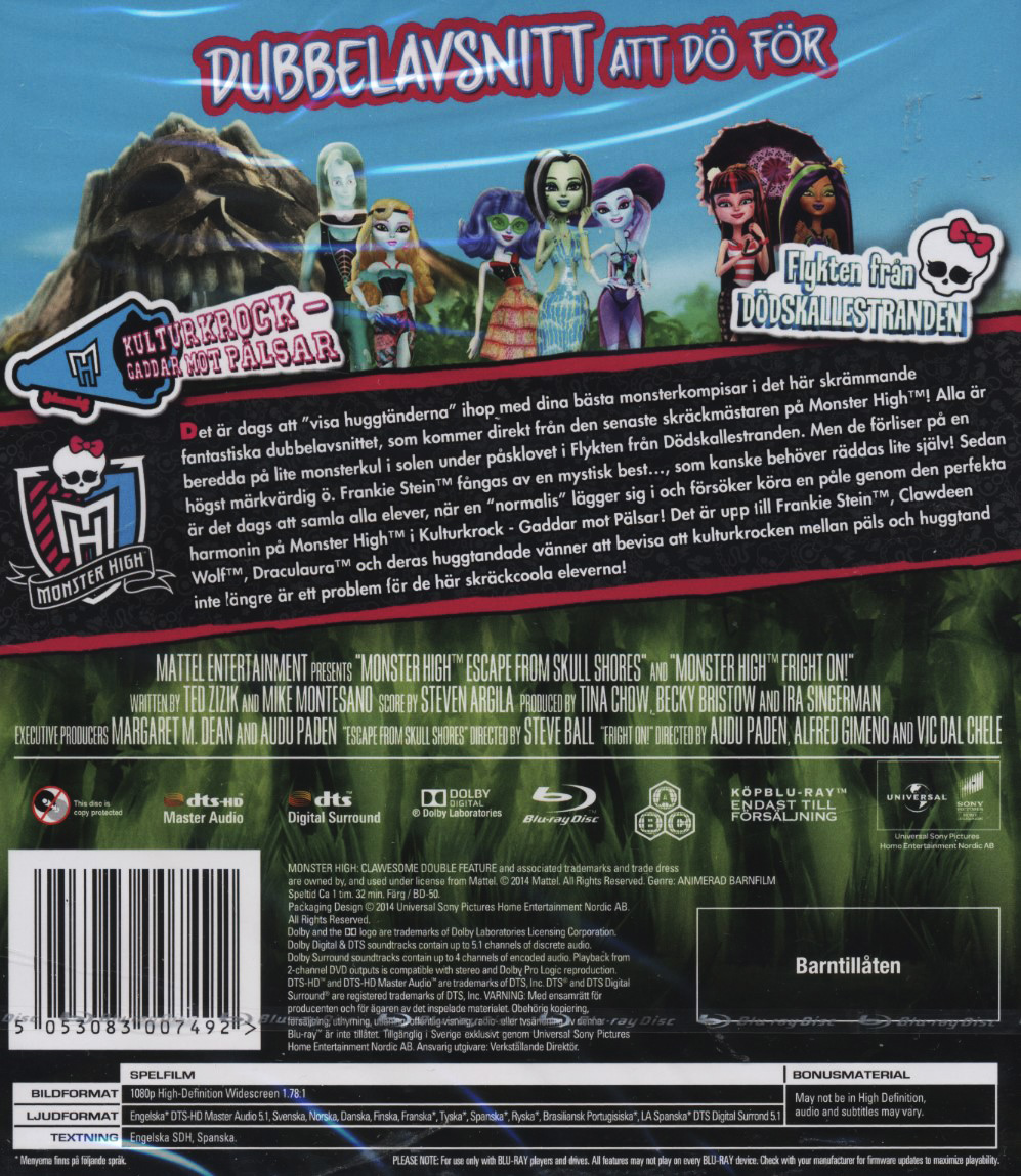 Monster High - Dubbeläventyr (Blu-ray) - 2
