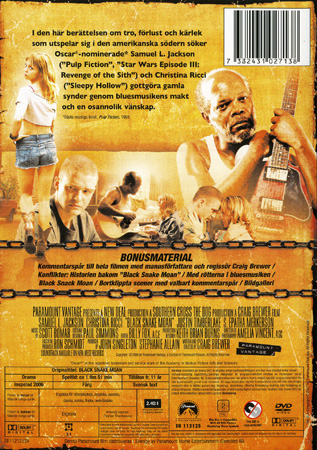 Black Snake Moan (Begagnad) - 2