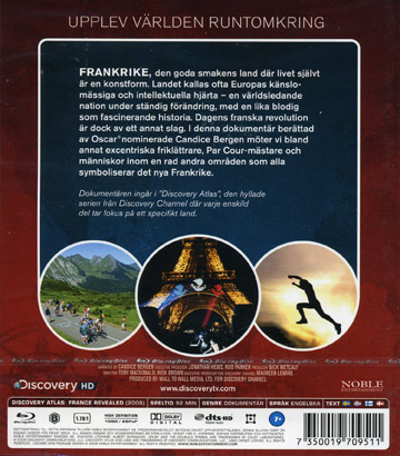 Discovery Atlas - Frankrike (Blu-ray) - 2