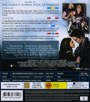 Twilight (Blu-ray) (Begagnad) - 2