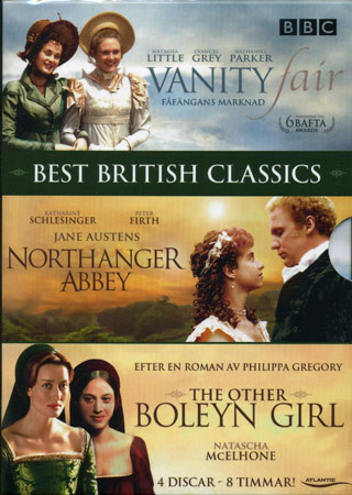 Vanity Fair / Northanger Abbey / Other Boleyn Girl (BBC) (4-disc)