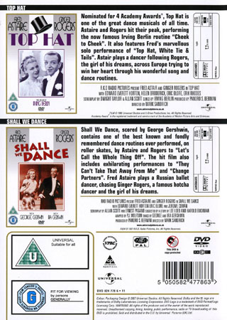 Top Hat / Shall We Dance (2-disc) (ej svensk text) - 2