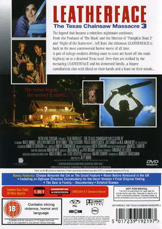Leatherface - Texas Chainsaw Massacre 3 (ej svensk text) - 2