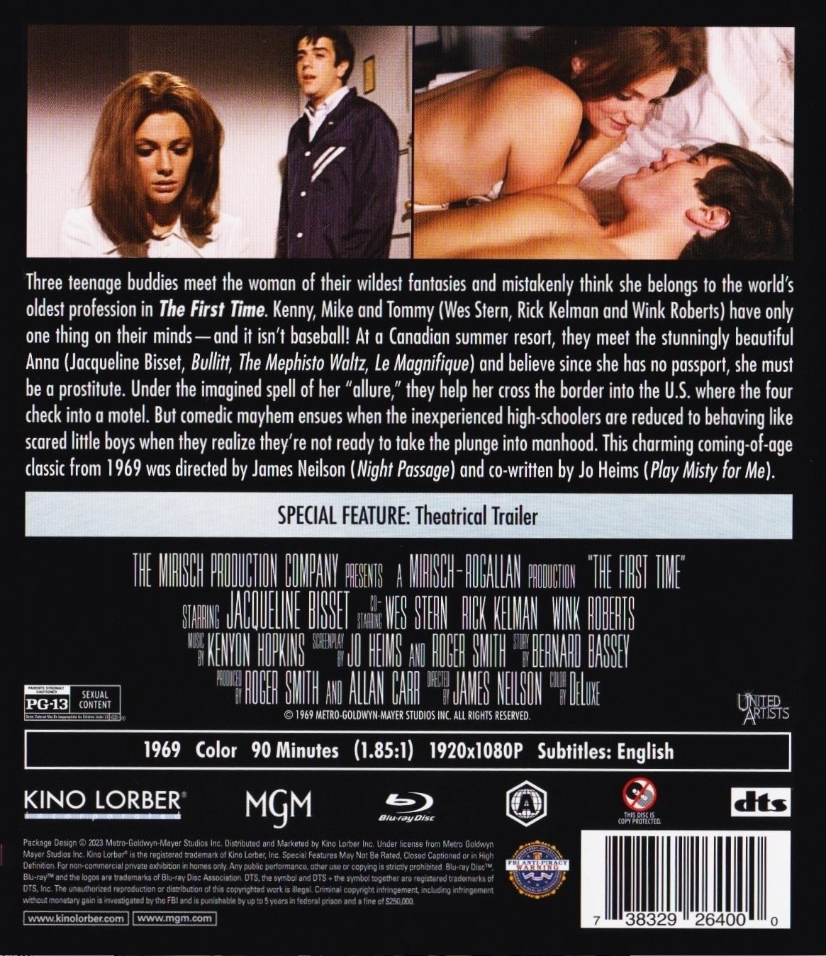 First Time (ej svensk text) (Blu-ray) (OBS! Region A) - 2