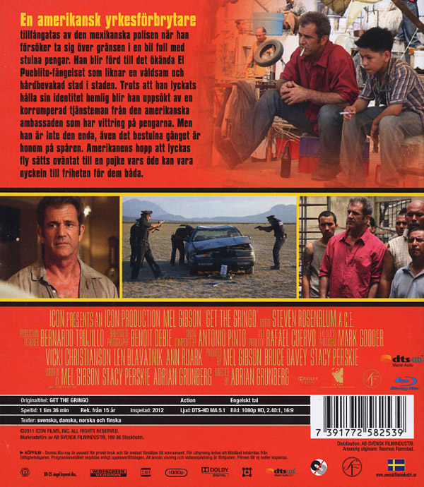 Get the Gringo (Norskt omslag) (Blu-ray) - 2
