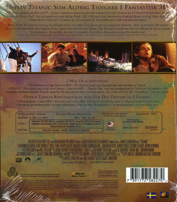 Titanic (Real 3D + Blu-ray + DVD) - 2