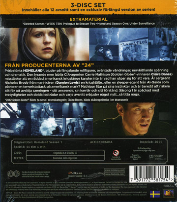 Homeland - Säsong 1 (Blu-ray) - 2