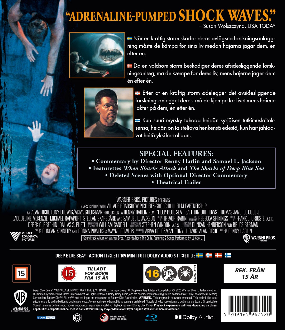 Deep Blue Sea (Blu-ray) - 2