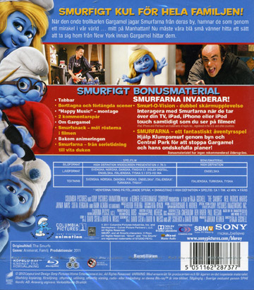 Smurfarna (2011) (Blu-ray) - 2