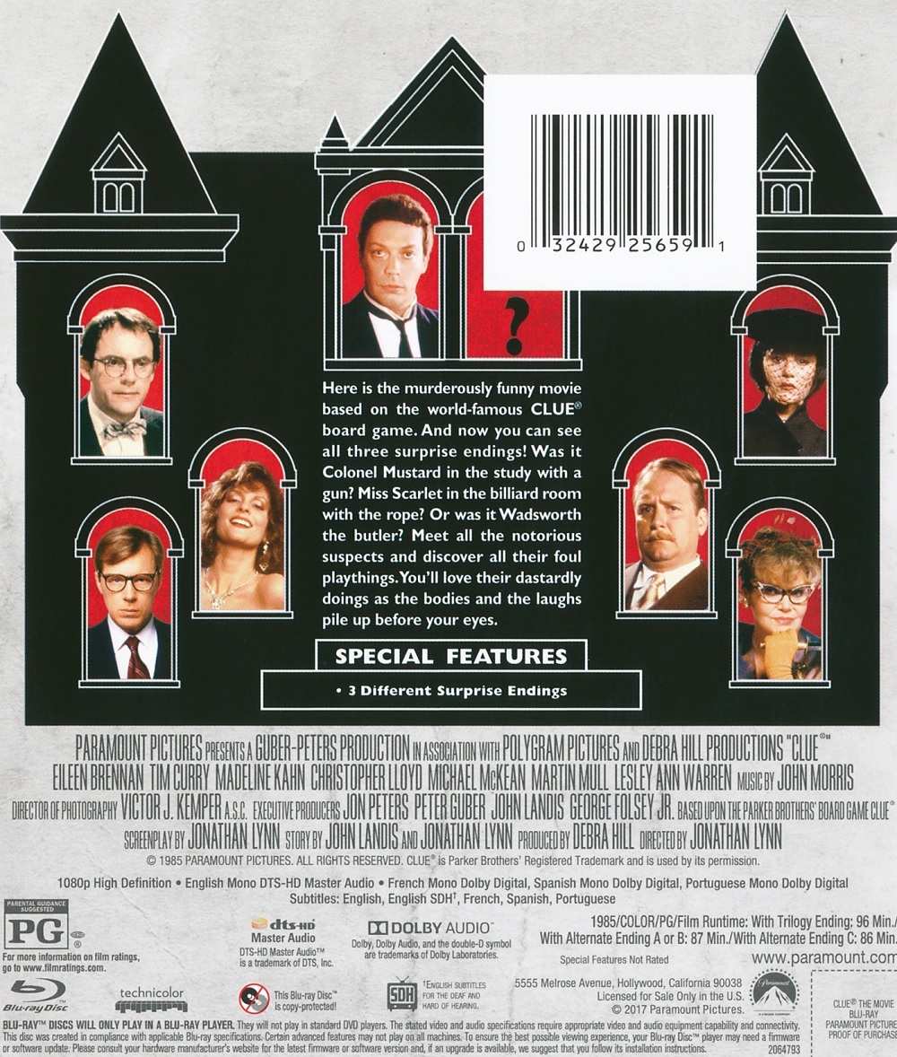 Clue (ej svensk text) (Blu-ray) - 2