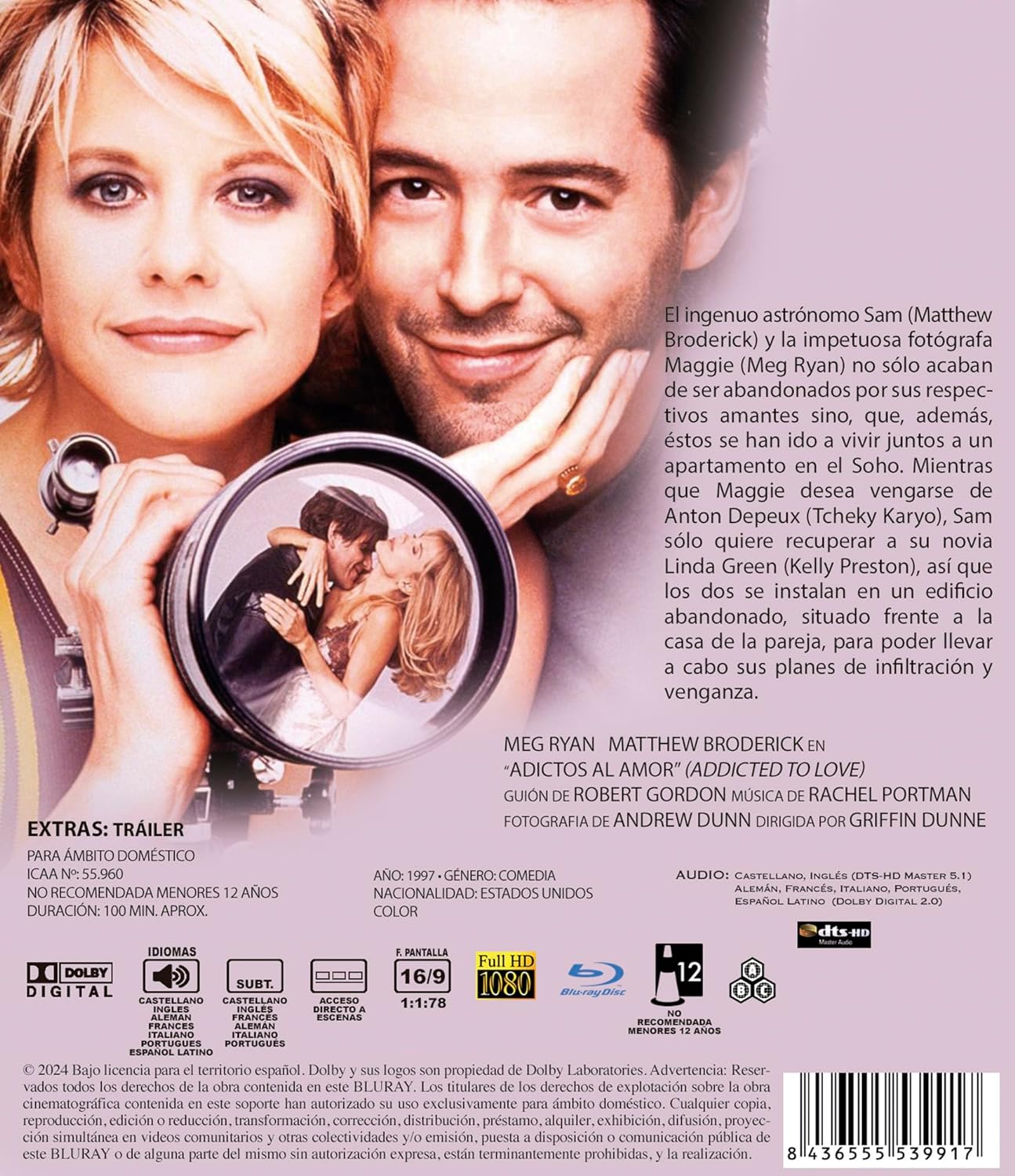 Addicted To Love (ej svensk text) (Blu-ray) - 2