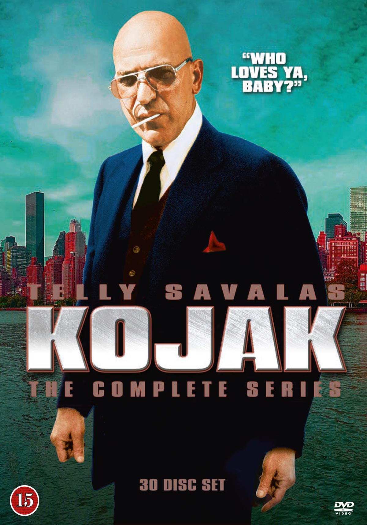 Kojak - Säsong 1-5 (säsong 3-5 saknar text)