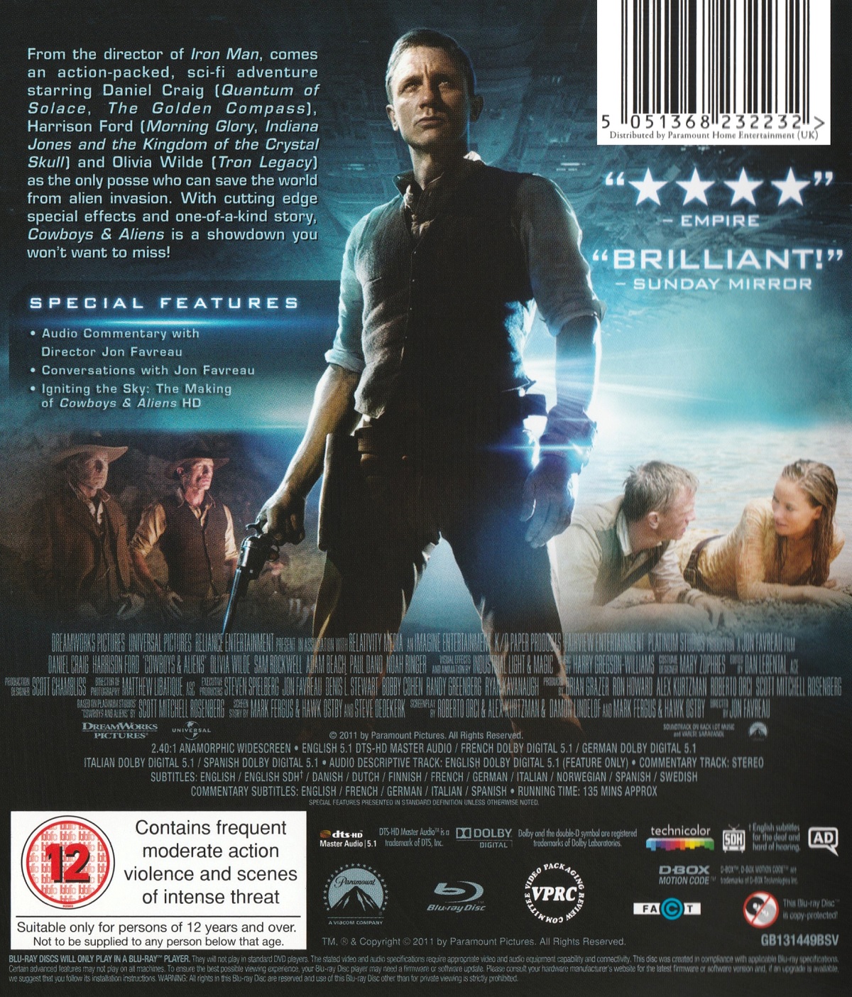 Cowboys & Aliens (Blu-ray) - 2