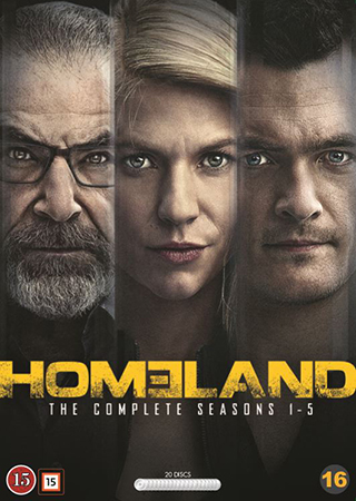Homeland - Säsong 1-5 (20-disc)