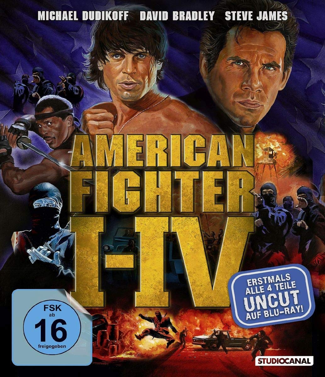 American Ninja I-IV (ej svensk text) (Blu-ray)