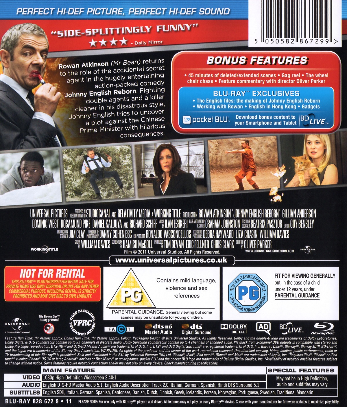 Johnny English Reborn (Blu-ray) - 2