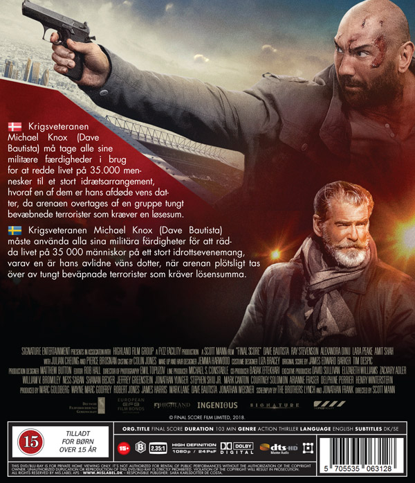 Final Score (Blu-ray) - 2