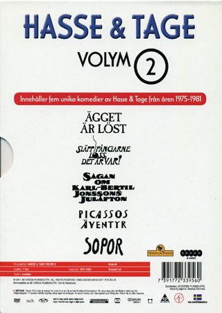 Hasse & Tage - Volym 2 (5-disc) - 2