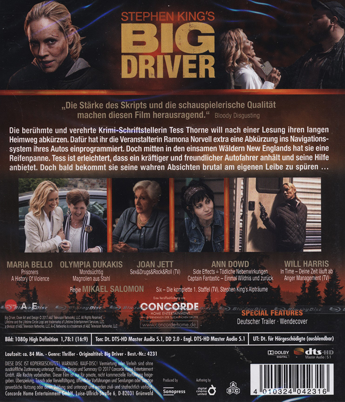 Stephen King's Big Driver (ej svensk text) (Blu-ray) - 2