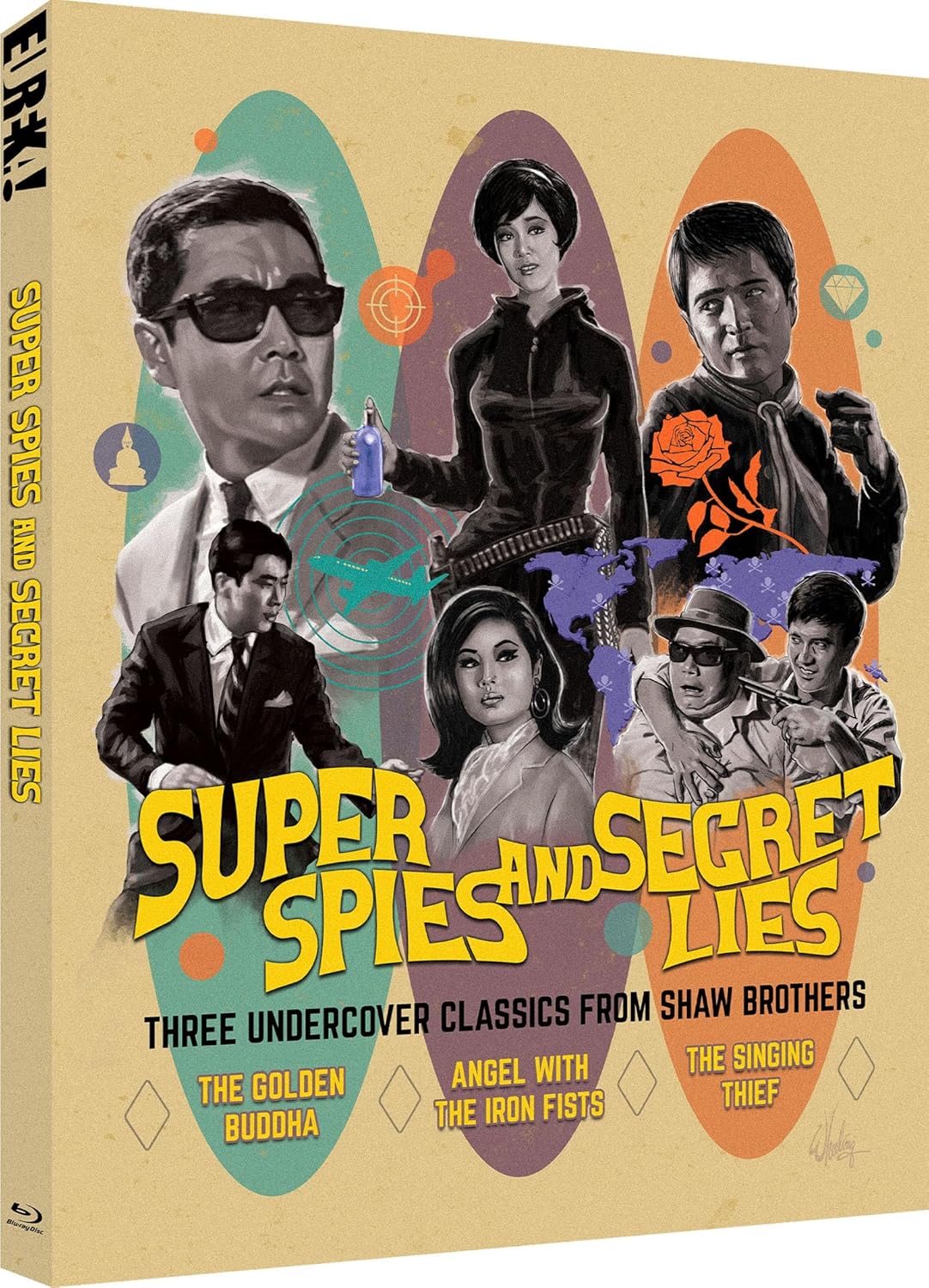 Super Spies And Secret Lies (Limited Edition) (ej svensk text) (Blu-ray)