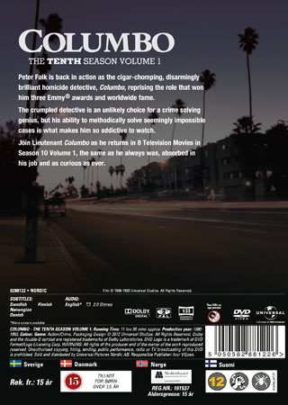 Columbo - Säsong 10 Volym 1 - 2