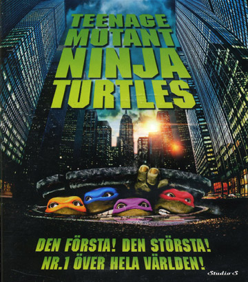 Teenage Mutant Ninja Turtles (Originalfilmen) (Blu-ray)