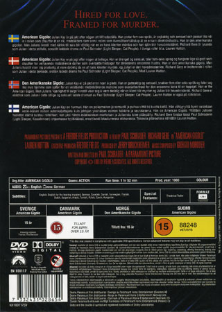 American Gigolo (Begagnad) - 2