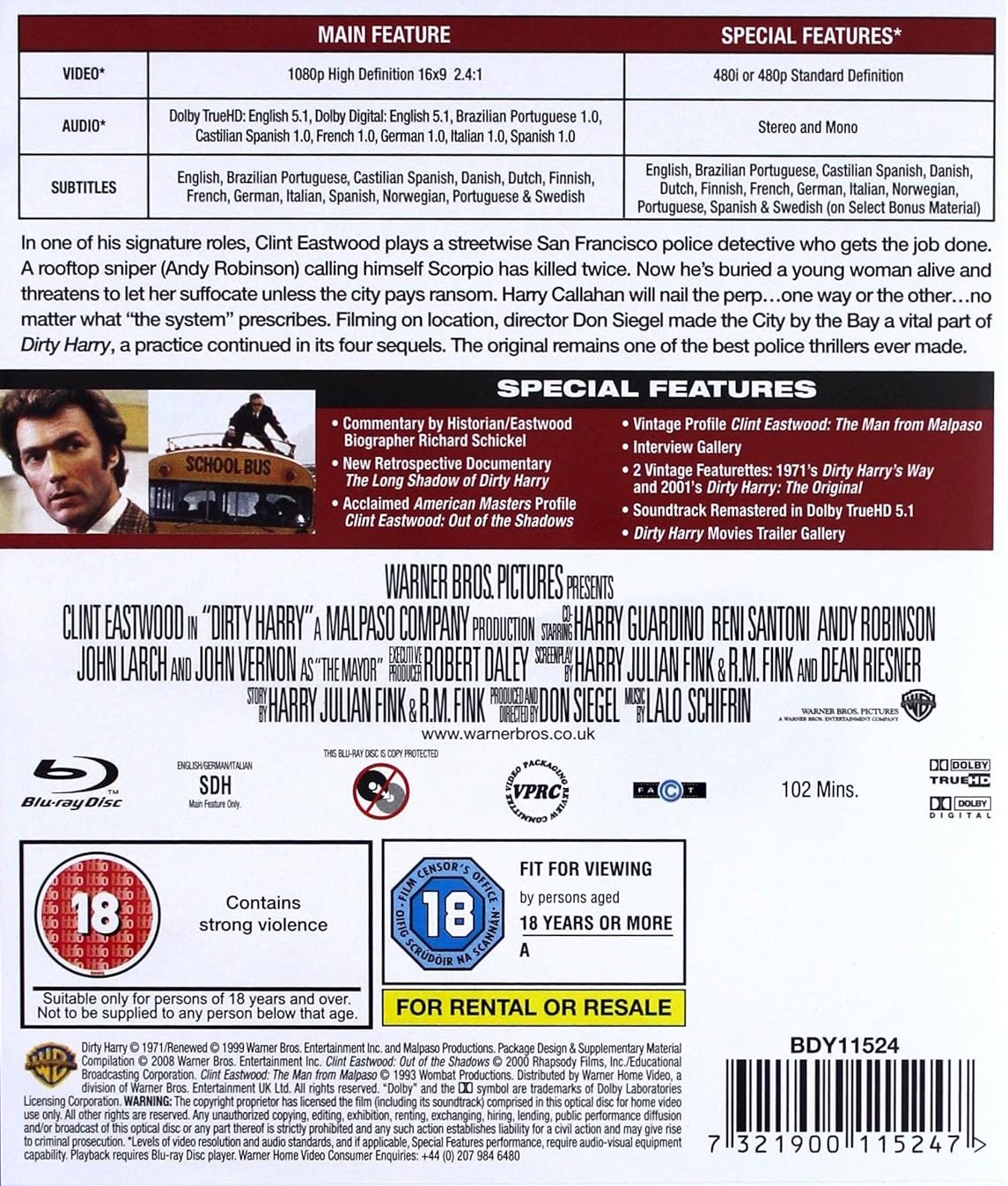 Dirty Harry (Blu-ray) - 2