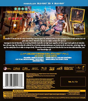 Boxtrolls (Blu-ray + Real 3D) - 2