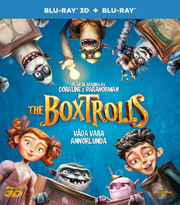 Boxtrolls (Blu-ray + Real 3D)
