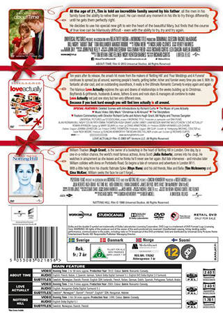 About Time / Love Actually / Notting Hill - Box - 2