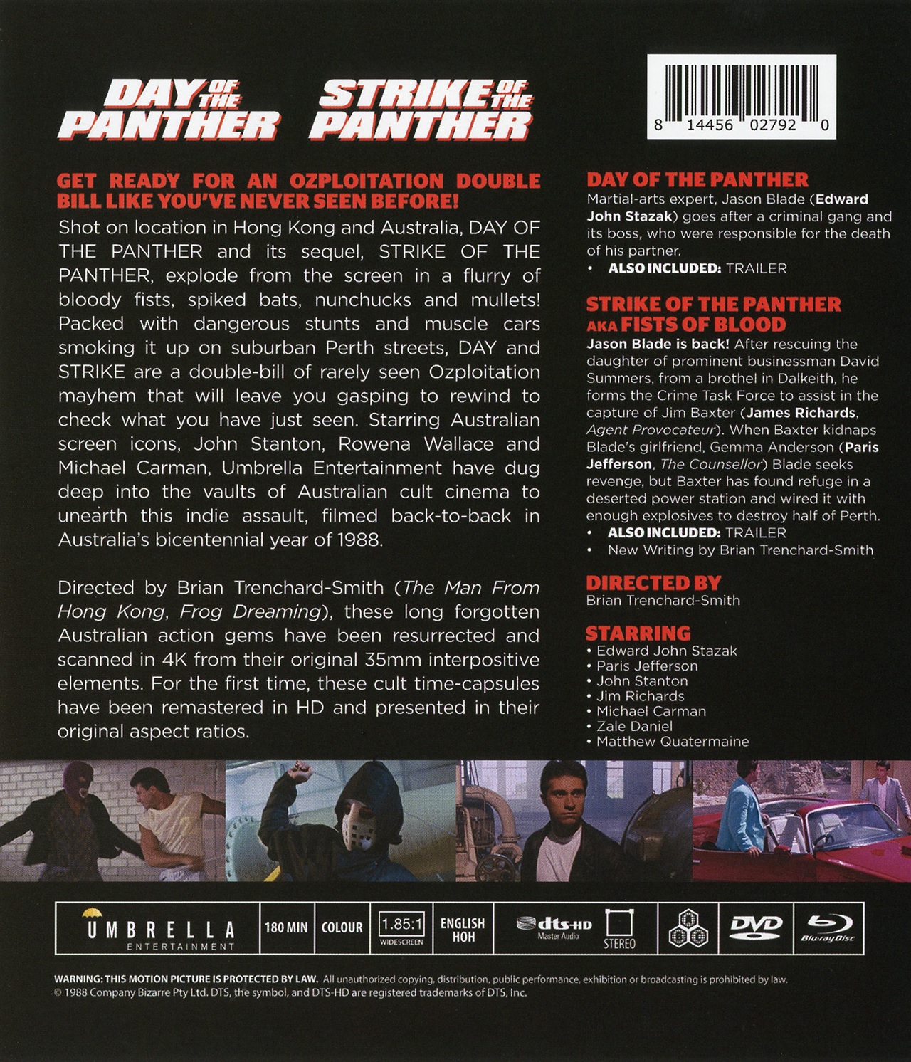 Day of the Panther / Strike of the Panther (ej svensk text) (Blu-ray + DVD) - 2