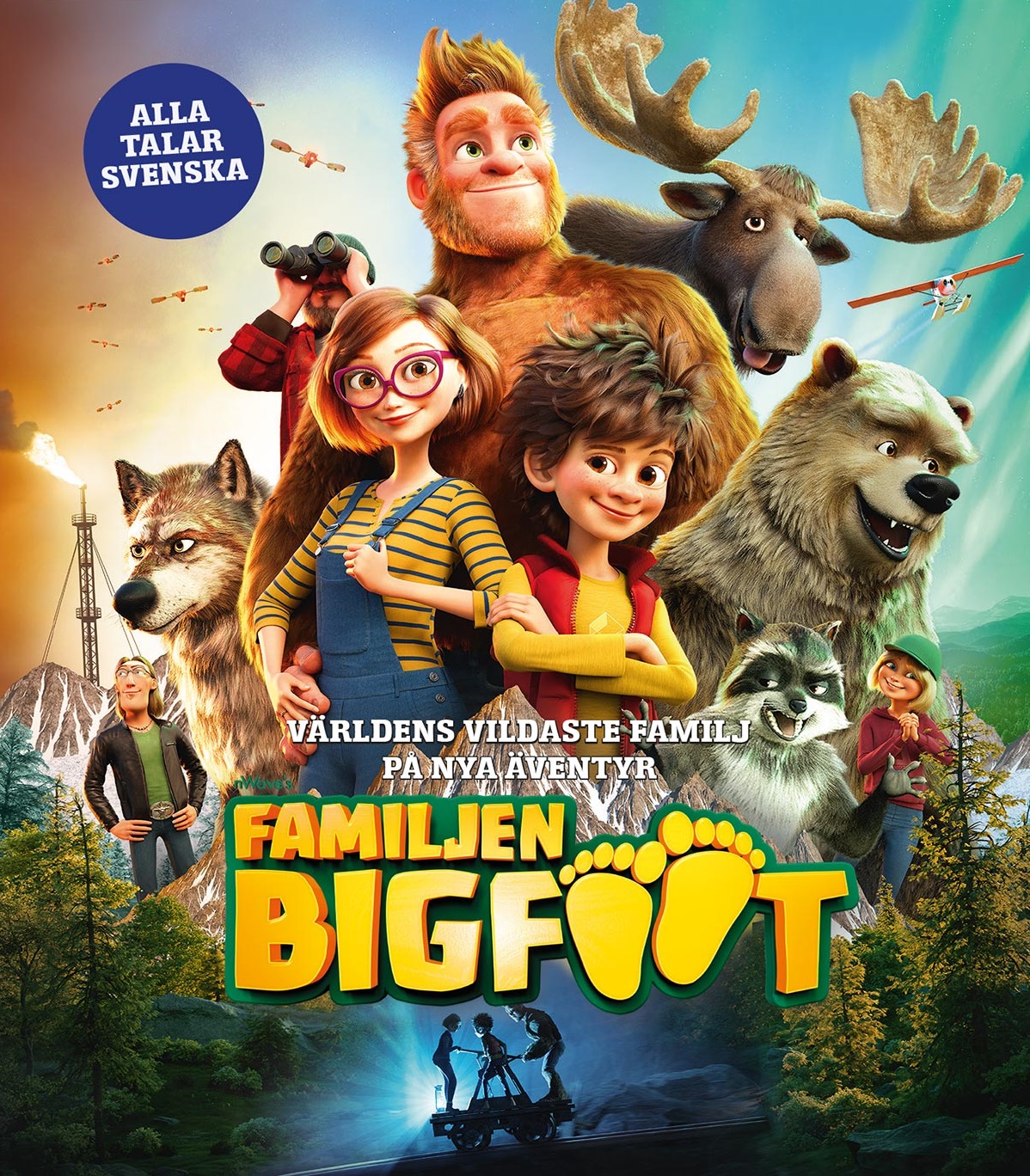 Familjen Bigfoot (Blu-ray)